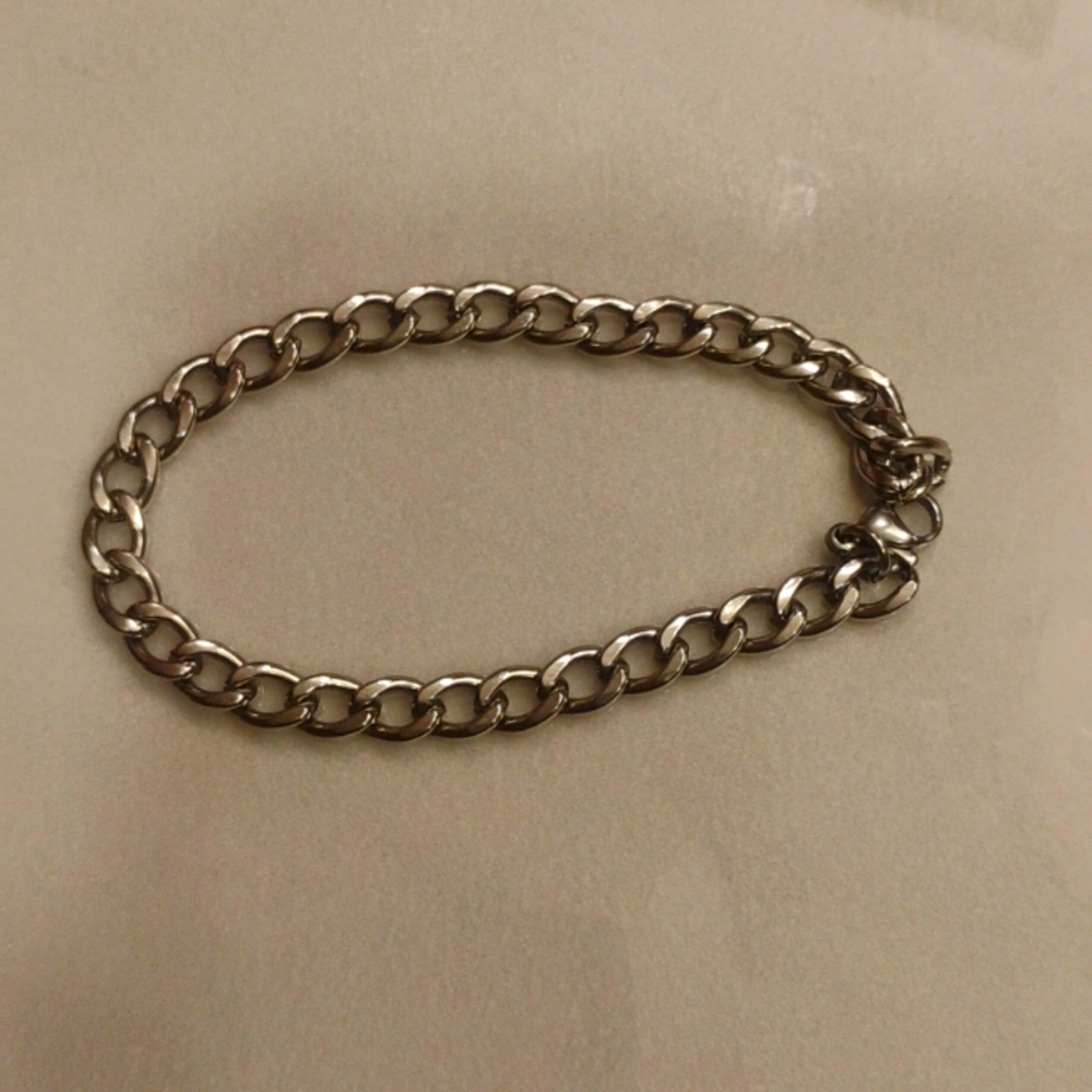 New stainless steel men's chain bracelet